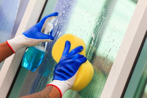 Rug dust removal and stain treatment service