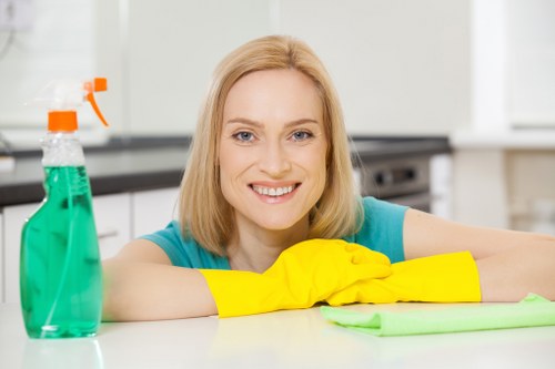 Routine office cleaning in a Bloomsbury meeting room