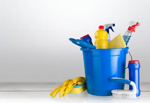 Local Bloomsbury cleaning team servicing a modern office space